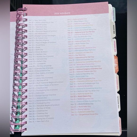 NEW 18 Month Planner - Picture 6 of 8